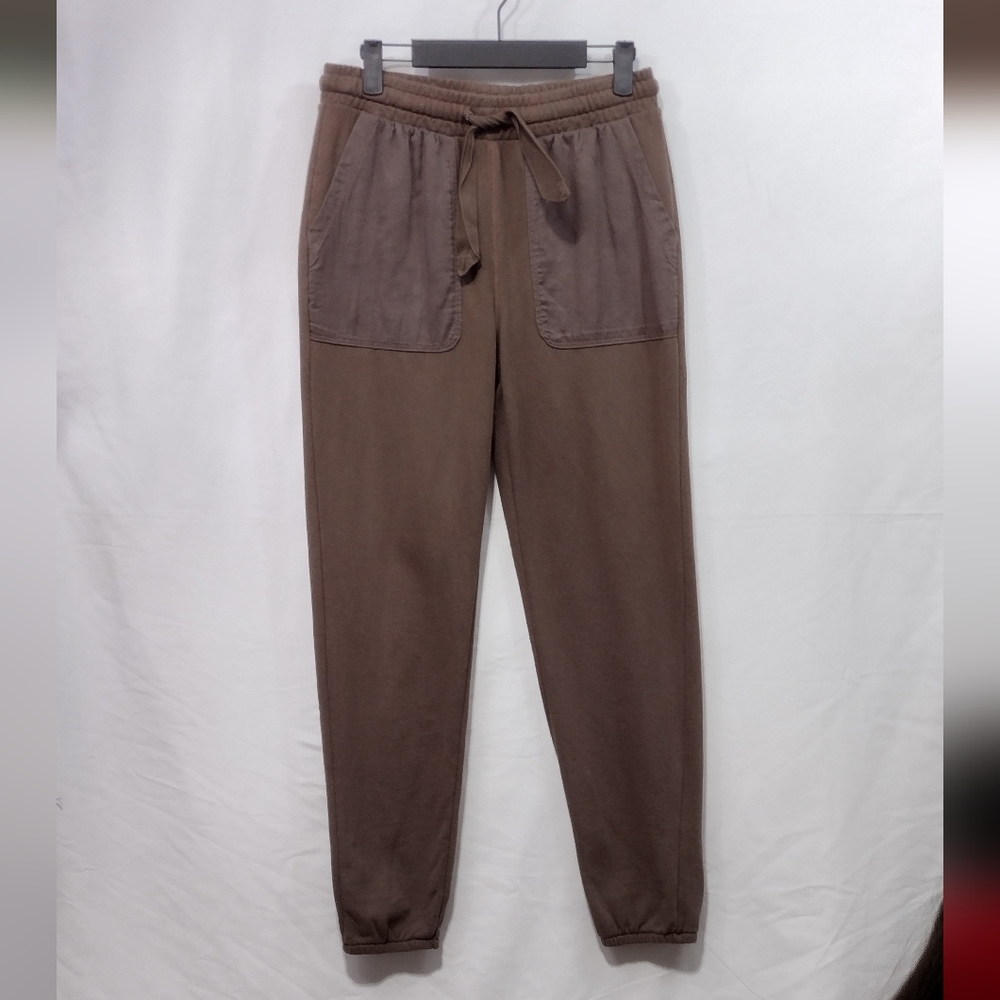American Eagle Jogger Women's XS Brown Patch Pockets Athleisure Outdoor Comfy